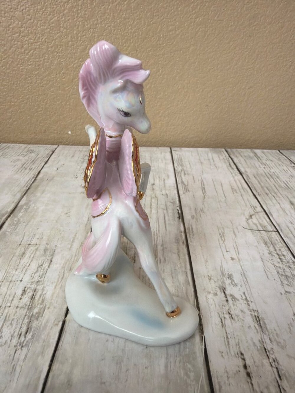 Franklin Mint Treasury of Unicorns Love Series Where Loving Hearts Meet w/FLAW - Picture 5 of 14